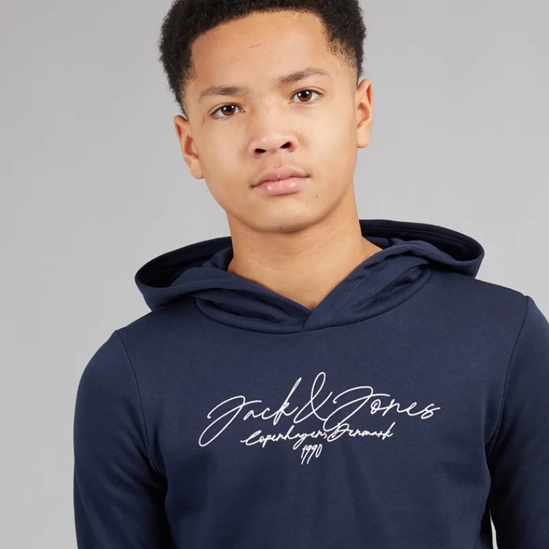 Online JACK & JONES Drengenes Scripted Tracksuit Blå Blazer
