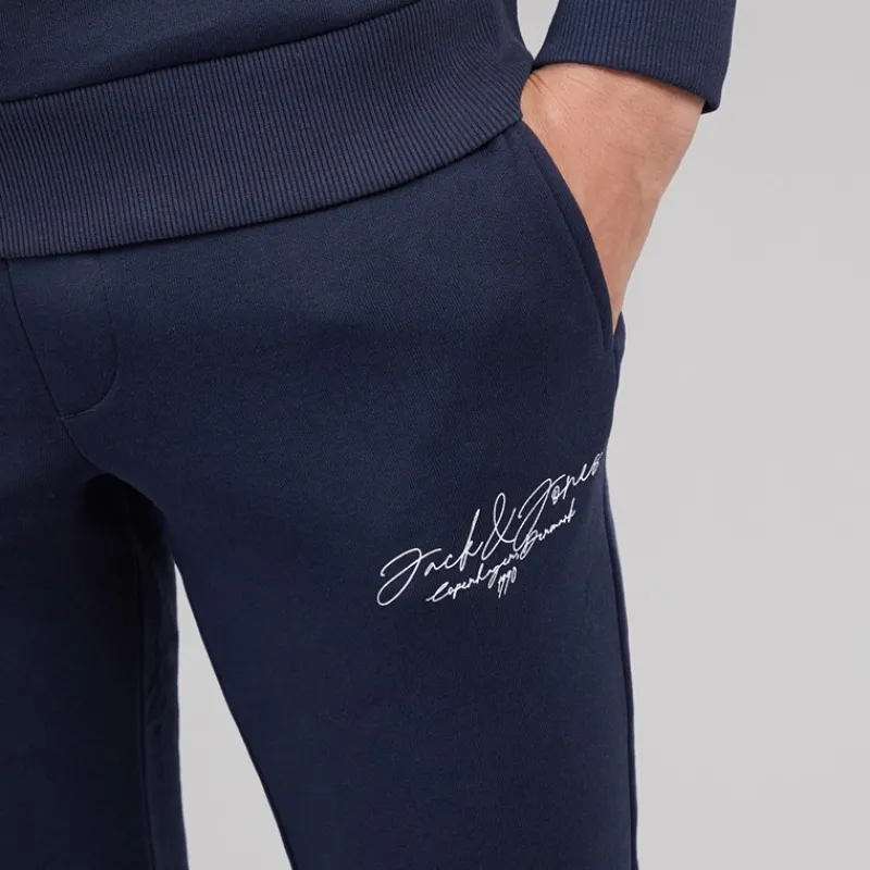 Online JACK & JONES Drengenes Scripted Tracksuit Blå Blazer