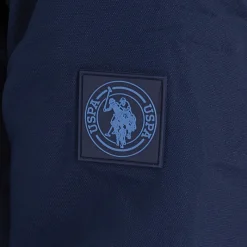 Outlet U.S. POLO ASSN. Drengeparka med spids foran Marineblå Blazer