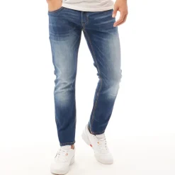 Best Duck and Cover Herre Maylead Slim Fit Jeans Stone Wash Stonewash