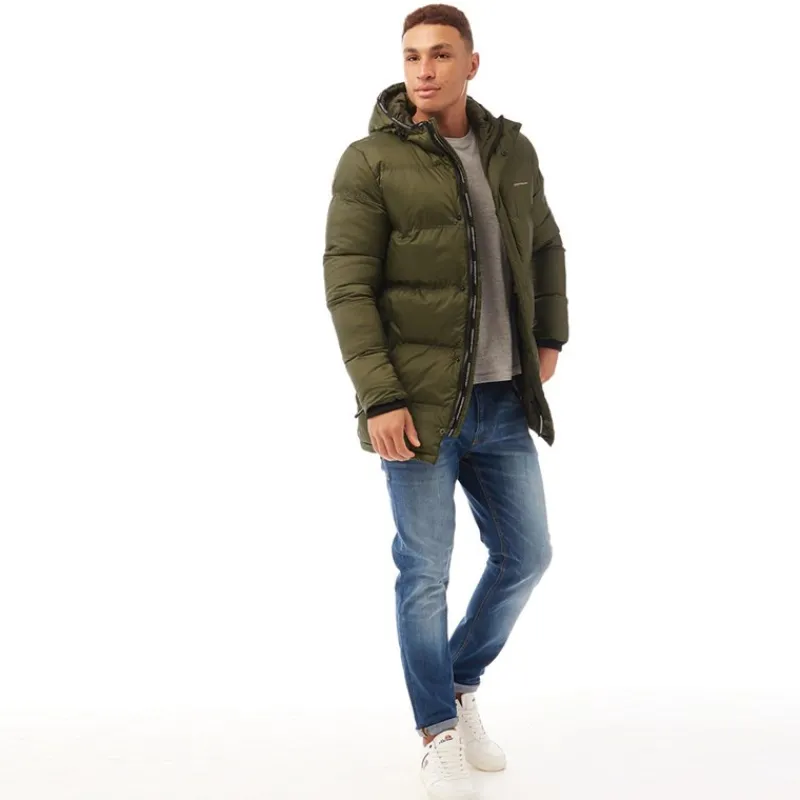 Best Duck and Cover Herre Tranfold Slim Fit Jeans Stonewash