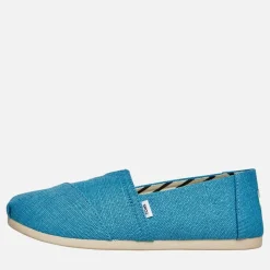 Best TOMS Espadriller i lærred til kvinder Island Blå Blå