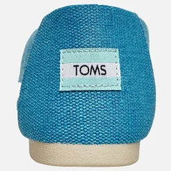 Best TOMS Espadriller i lærred til kvinder Island Blå Blå