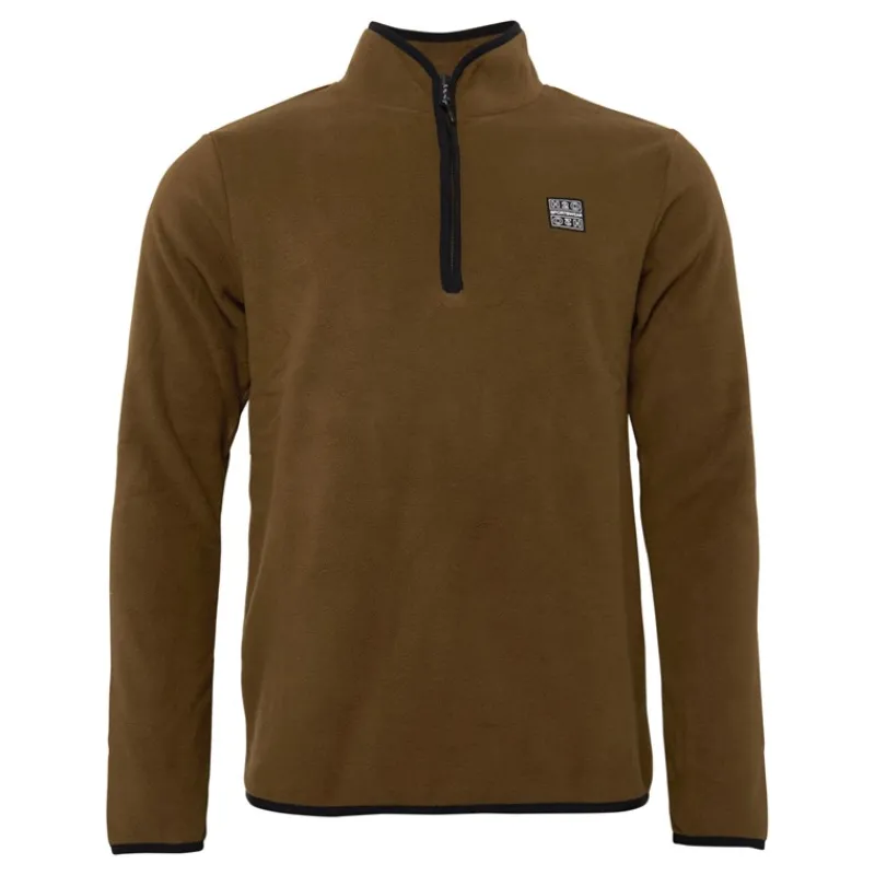 Discount H2O Faaborg Halv Zip Fleece 3560 Bison Brun