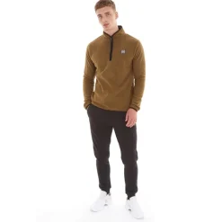 Discount H2O Faaborg Halv Zip Fleece 3560 Bison Brun