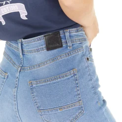 Discount Bench Faye Skinny Jeans Stenvask til Kvinder Stonewash