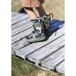 Sale Bisgaard Gummistøvler til Drenge Camouflage Grøn Camouflage