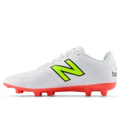 Hot New Balance Herre 442 Academy V2 Fodboldstøvler Til Fast Underlag Hvid