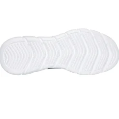New SKECHERS SPORT Herre Bobs B Flex Icy Edge Sneakers Flade Marineblå