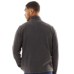 Discount French Connection Herre 1/​2 lynlås mikro fleece antracit melange