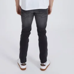 Discount Bench Herre Afspændte Koniske Jeans Vintage Sort