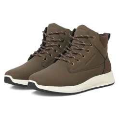 New JACK & JONES Herre Alaska PU Nubuck Støvler Cappucino Brun