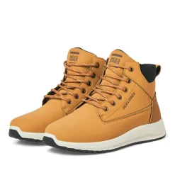 Best JACK & JONES Herre Alaska PU Nubuck Støvler Honey Honning