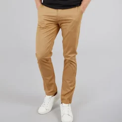 Sale Indicode Herre Alkok Chinos Mojave Gyldenbrun