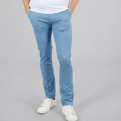 Sale Indicode Herre Alkok Chinos Sky Way Blå