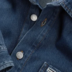 Best Tommy Jeans Herre Almindelig Langærmet Skjorte Denim Medium