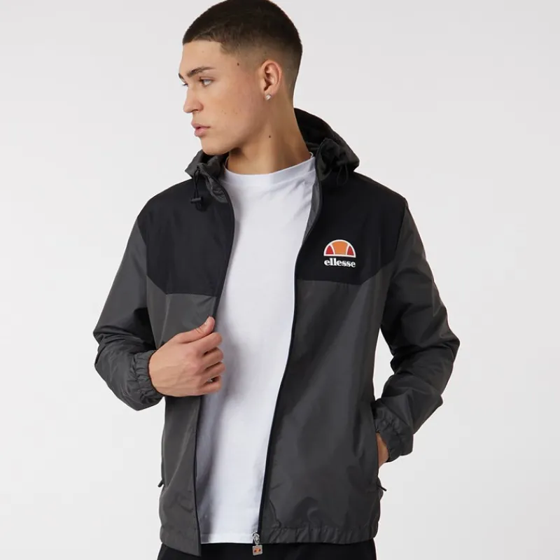 Ellesse Herre Anatolio Windrunner Jakke Sort