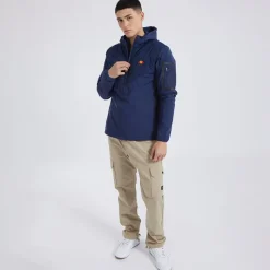 Best Ellesse Herre Angiolo Hybrid Lette jakker Flade Marineblå