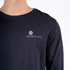 Online Marcus Herre Ardy Langærmet Top Night Navy