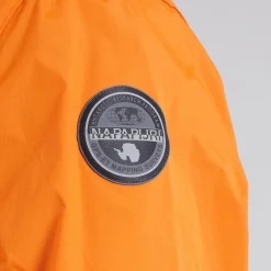 Outlet Napapijri Herre Arper Lite Anorak Pumpkin orange