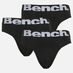 Outlet Bench Herre Asner Tre Pak Underbukser Sort /​ Sort /​ Sort