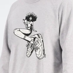 Hot New Balance Herre Athletics Engy Saint Ange Cool Piger Sweatshirt Athletic Grå