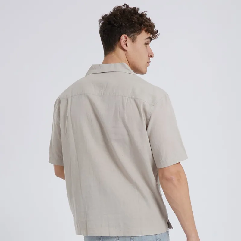 Bench Herre Auxin Skjorter med korte ærmer beige