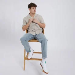 Bench Herre Auxin Skjorter med korte ærmer beige