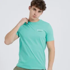 Outlet Bench Herre Avelon T-shirts Blå