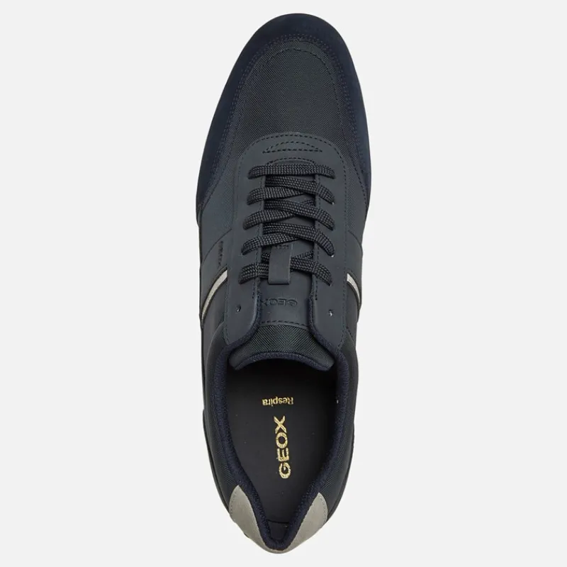 Online GEOX Herre Avery Sneakers Flade Marineblå