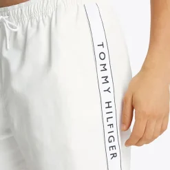 Sale Tommy Hilfiger Herre Bade Shorts Optisk Hvid