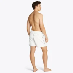 Sale Tommy Hilfiger Herre Bade Shorts Optisk Hvid