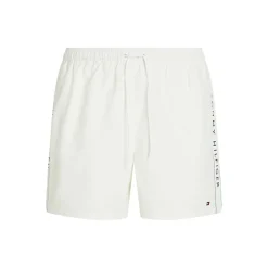 Sale Tommy Hilfiger Herre Bade Shorts Optisk Hvid