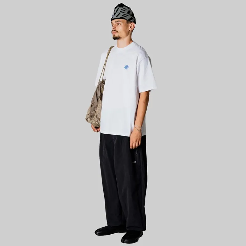 Sale Woodbird Herre Baine Koi Levering T-shirt Hvid