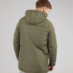 New Indicode Herre Baltico Duffel Frakke Army