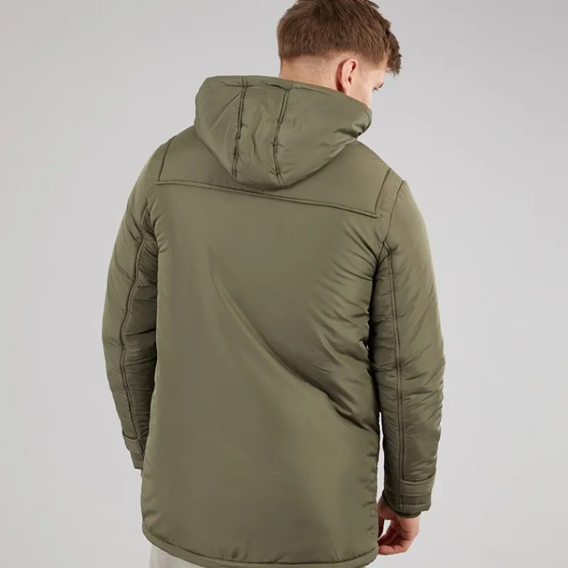 New Indicode Herre Baltico Duffel Frakke Army