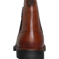 New Ben Sherman Herre Baron Læder Chelsea Støvler Brun