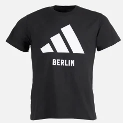 adidas Herre Berlin City T-shirt Sort
