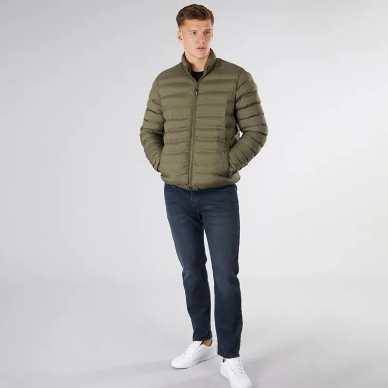 Clearance Indicode Herre Bjarne Jakke Army Grøn