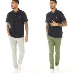 Online JACK & JONES Herre Bolton Dean AKM Chino Bukser 2-pak Ghost Grå/Oliven Nat Flerfarvet