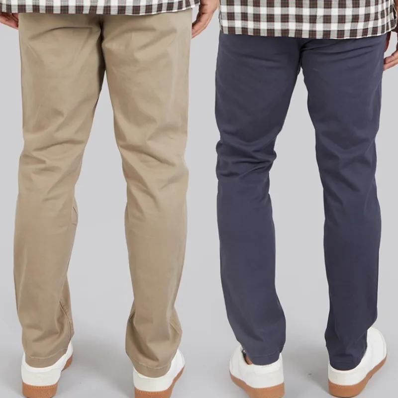 Sale JACK & JONES Herre Bolton Dean AKM To-pak Chinos Beige/Navy Blazer Flerfarvet