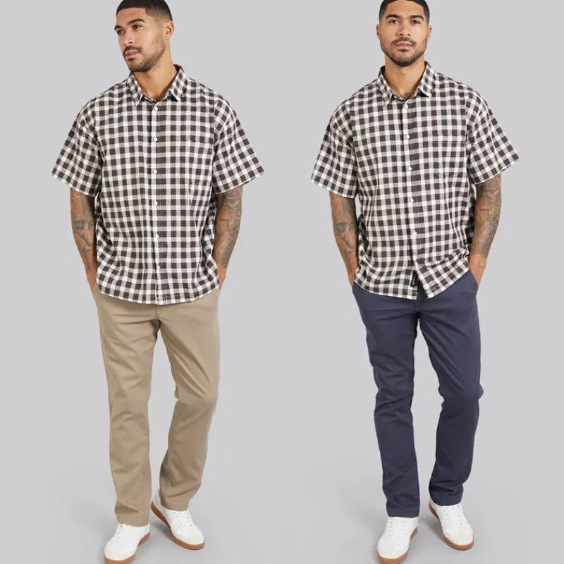 Sale JACK & JONES Herre Bolton Dean AKM To-pak Chinos Beige/Navy Blazer Flerfarvet