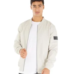 Online Avant Garde Herre Bomberjakke Sten Lys Beige