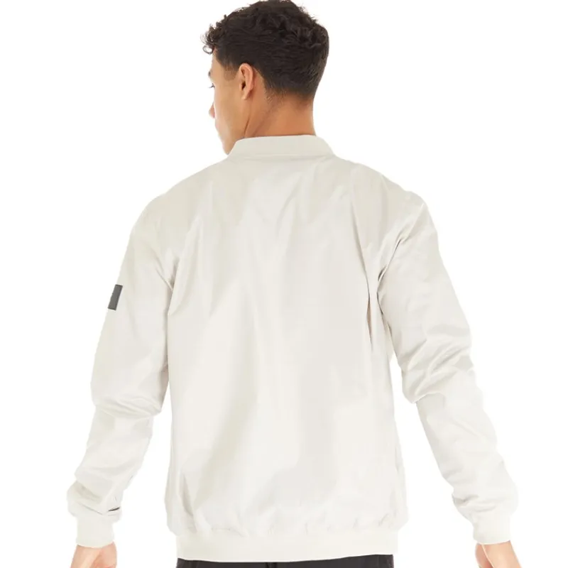 Online Avant Garde Herre Bomberjakke Sten Lys Beige