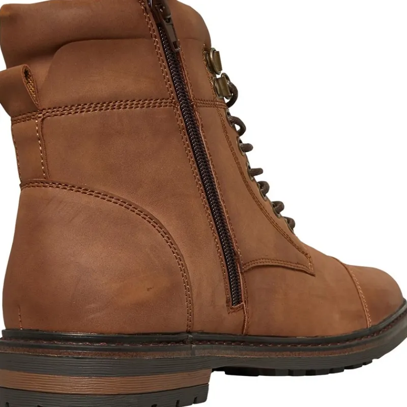 Online Ben Sherman Herre Bonneville Brogue Støvler Karamel Brun