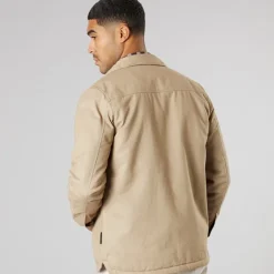 Clearance French Connection Herre Borg Skjorte Sten beige