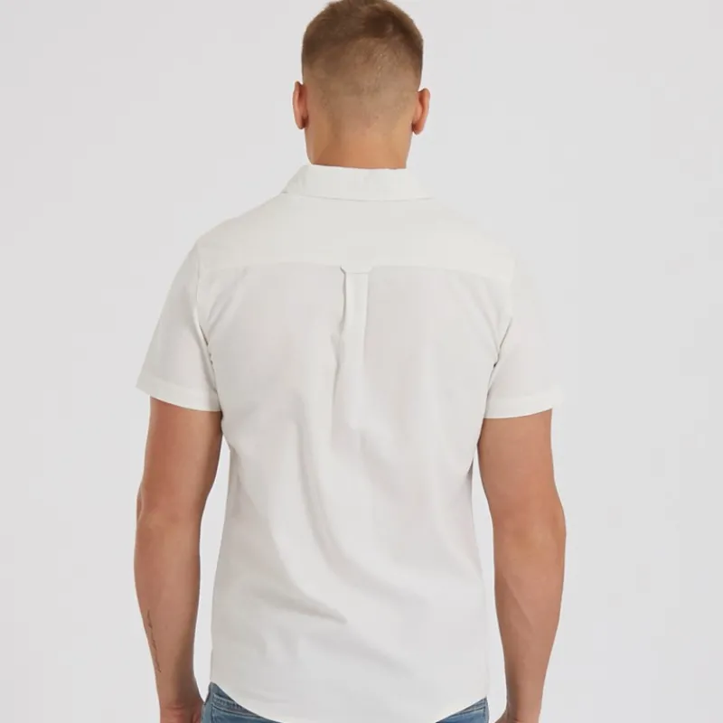 Clearance Bench Herre Bowdon Skjorter med korte ærmer beige