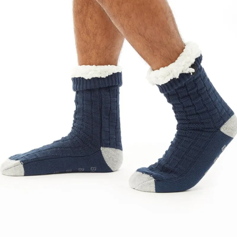 Bench Herre Brookdale Tøffelsokker Marineblå