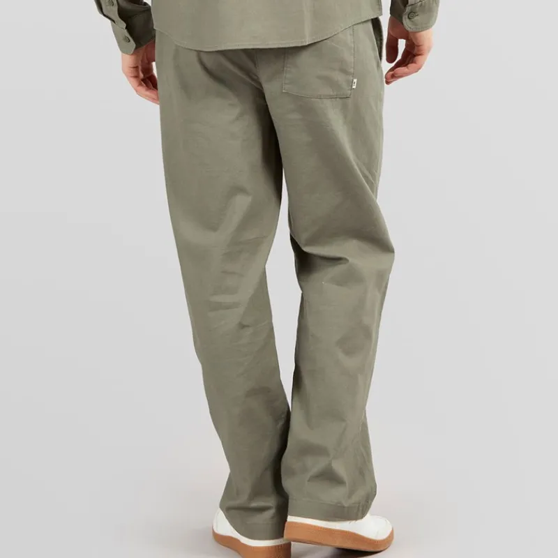 Best Solid Herre Bukser Dusty Olive