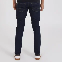 Crosshatch Herre Buraca Slim Fit Jeans Indigo Indigoblå